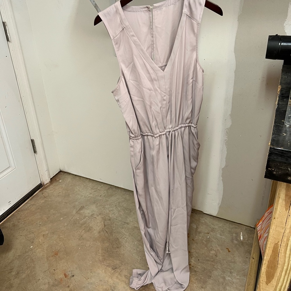Gray Nordstrom Long pant Jumpsuit in medium